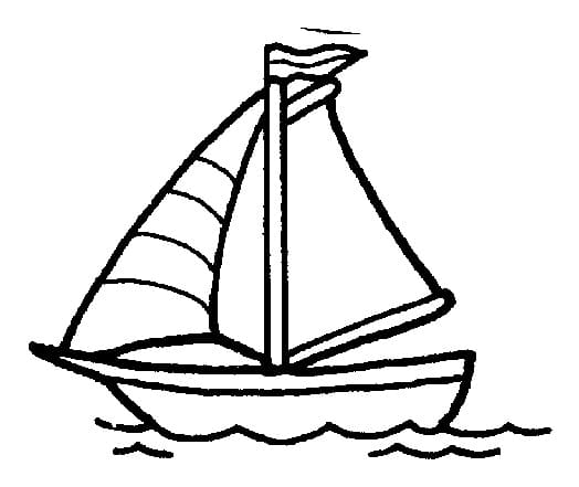 Boot zum Ausmalen und Ausdrucken ausmalbilder