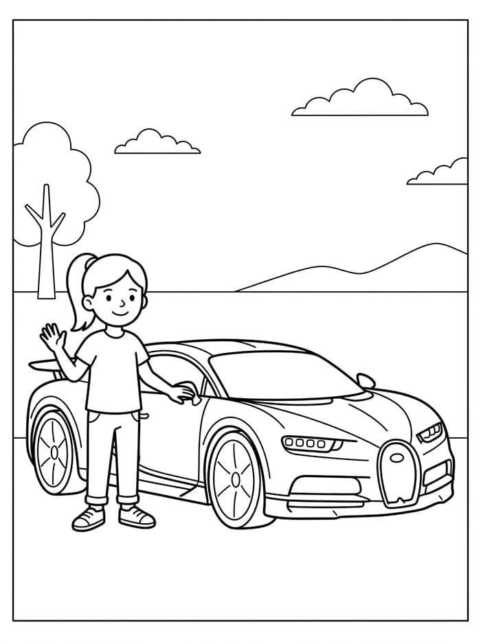 Bugatti zum Ausdrucken ausmalbilder
