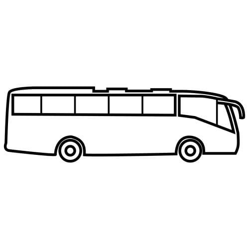 Bus Bild ausmalbilder