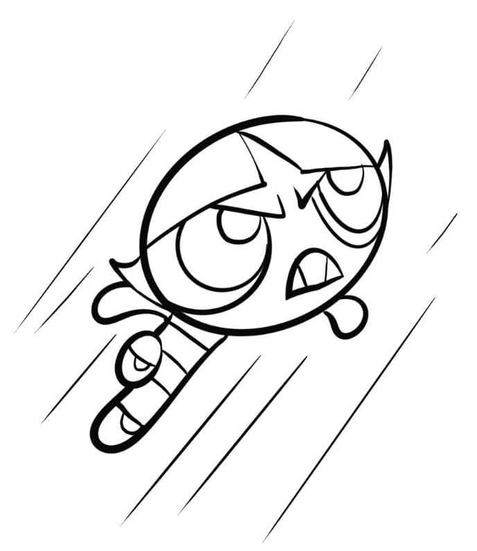 Cartoon Powerpuff Girls ausmalbilder
