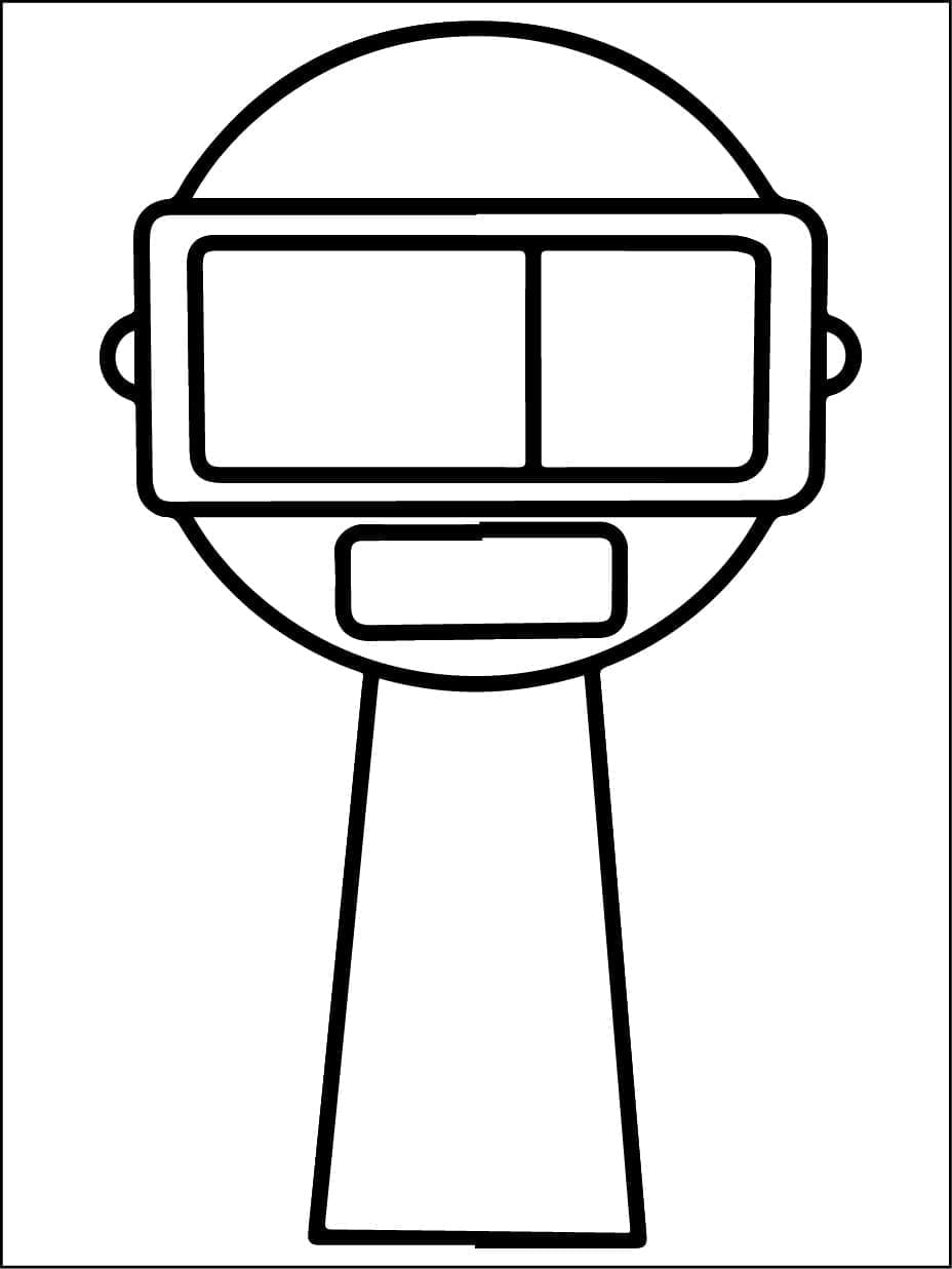 Cartoon Sprunki ausmalbilder