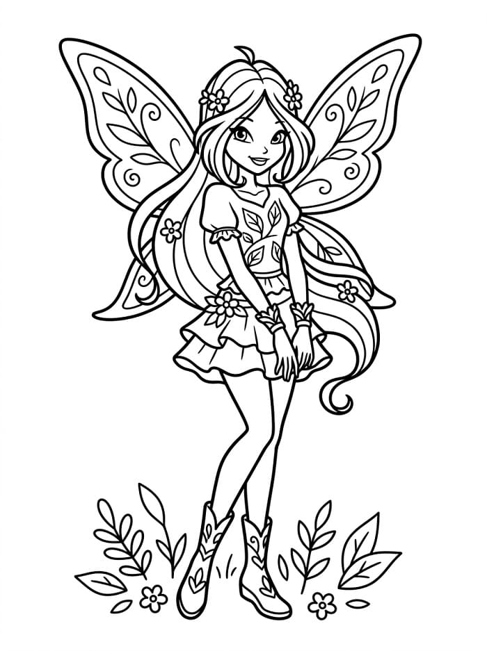Comic-Winx-Club ausmalbilder
