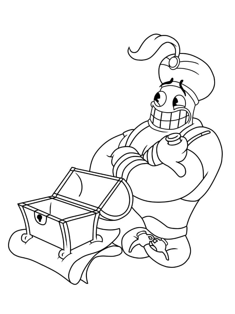 Cuphead Bild ausmalbilder