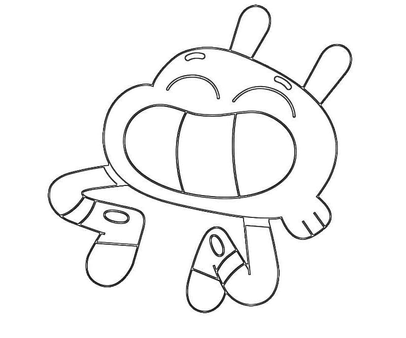 Die fantastische Welt von Gumball (1) ausmalbilder
