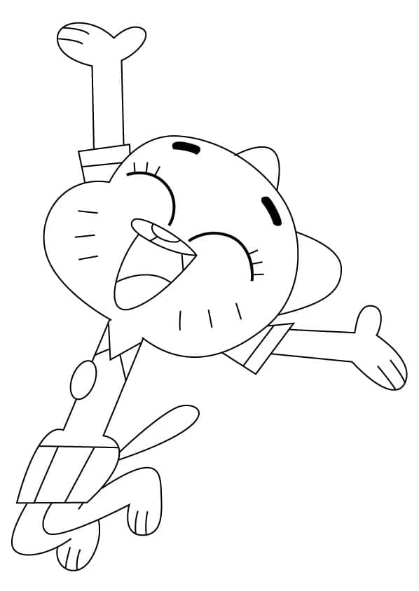 Die fantastische Welt von Gumball (2) ausmalbilder