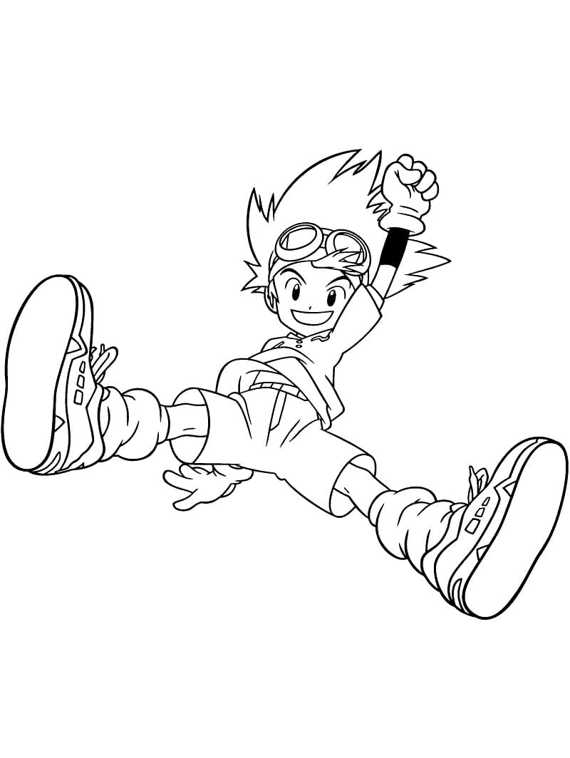 Digimon Anime-Serie ausmalbilder