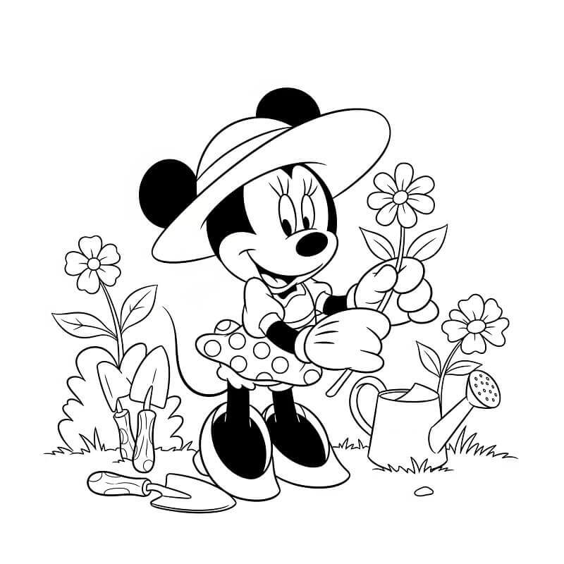 Disney-Figur Minnie Maus ausmalbilder