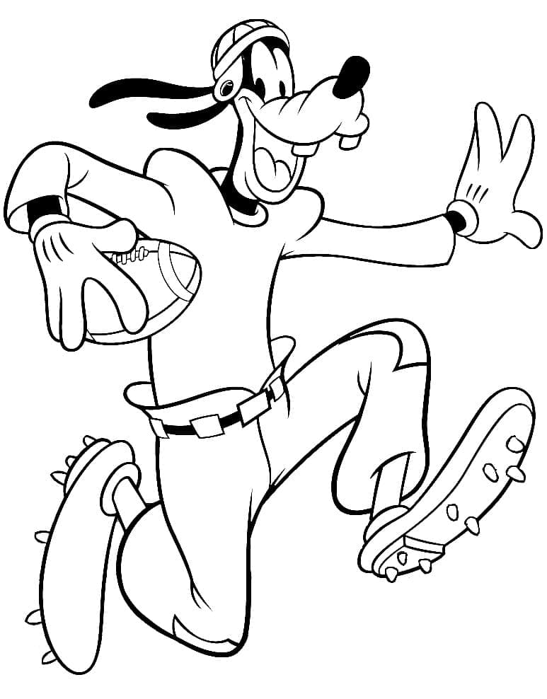 Disney Goofy ausmalbilder