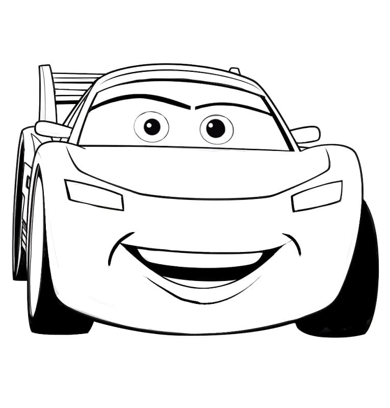 Disney Lightning McQueen ausmalbilder