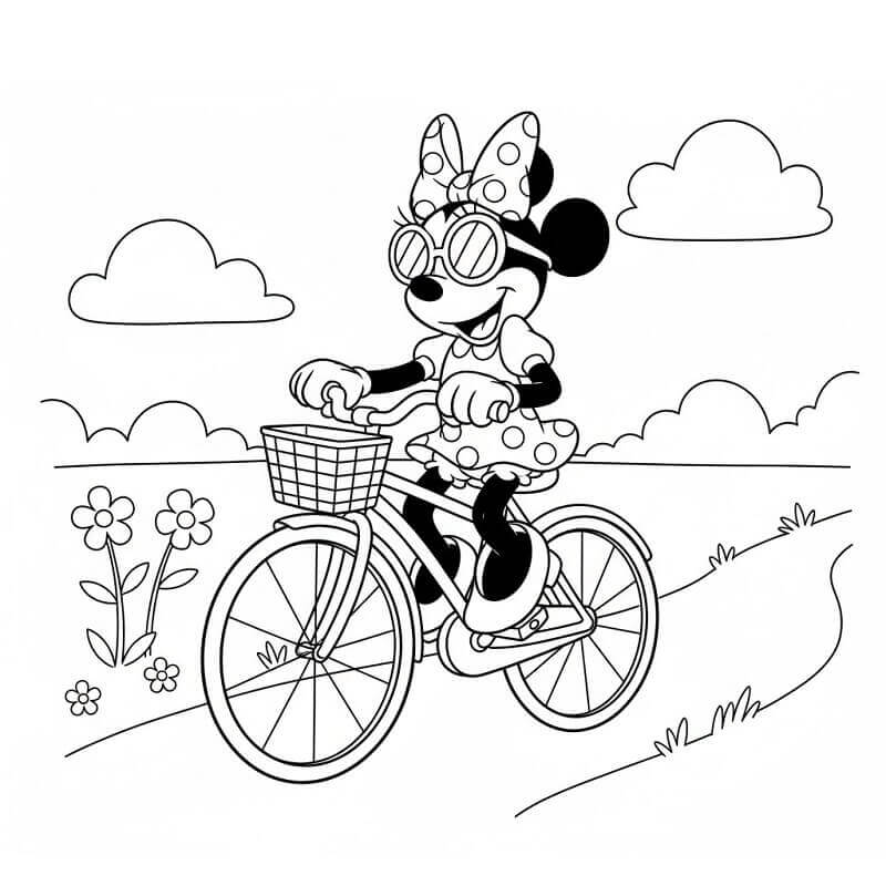 Disney Minnie Maus ausmalbilder