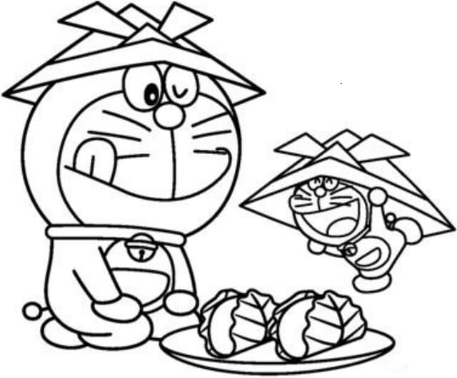 Doraemon-Bild ausmalbilder