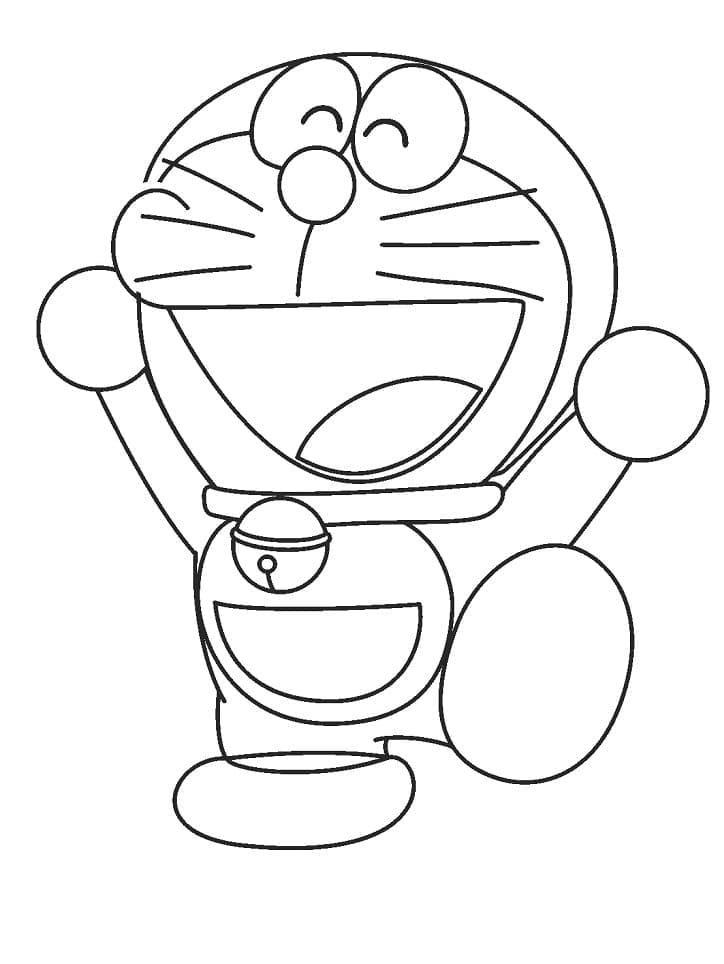 Doraemon für 1-jährige Kinder ausmalbilder
