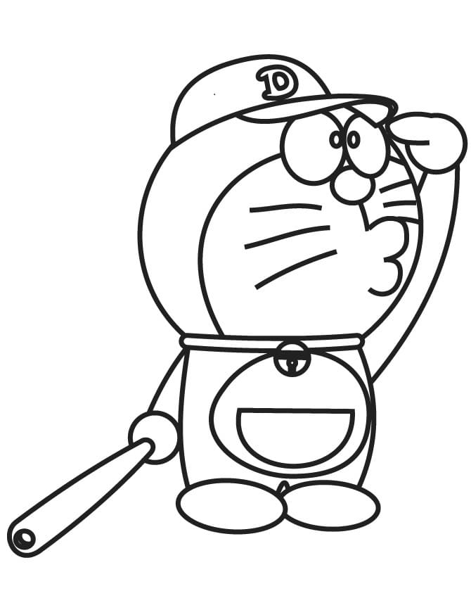 Doraemon für 3-jährige Kinder ausmalbilder