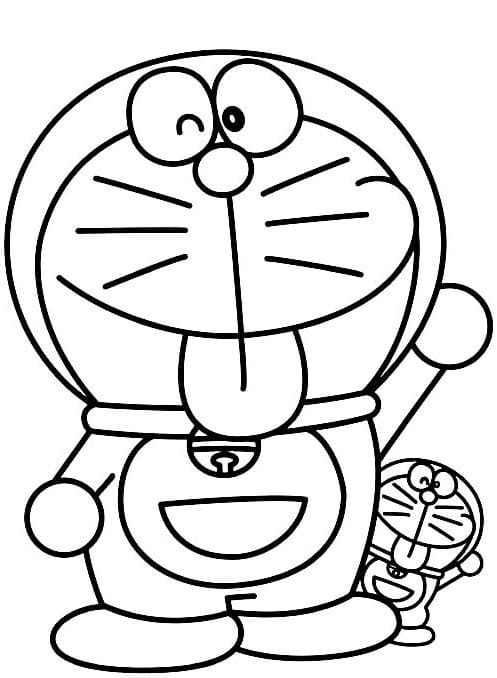 Doraemon gratis ausmalbilder