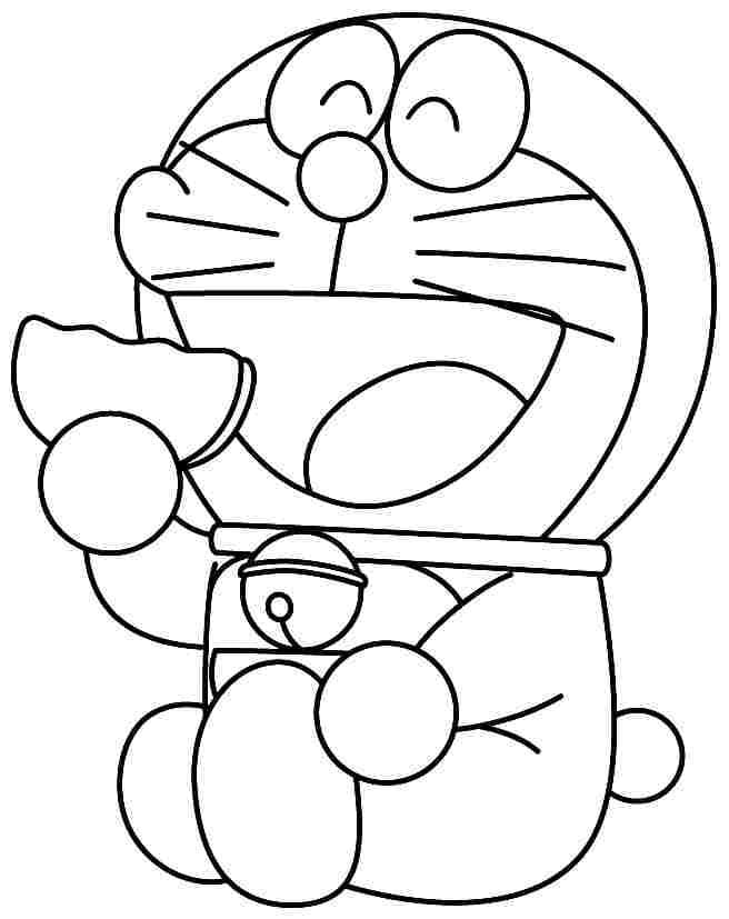 Doraemon zum Drucken ausmalbilder