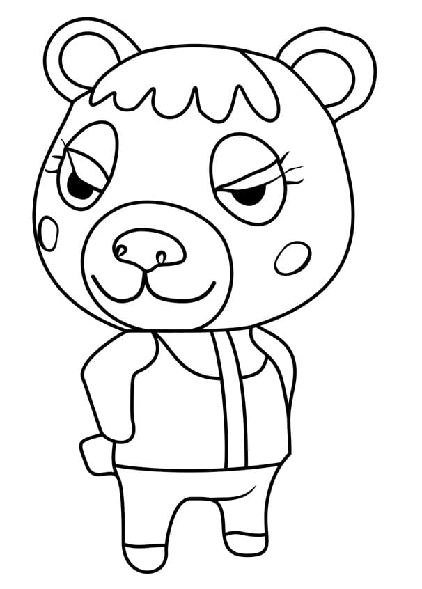 Druckbare Animal Crossing Ausmalbilder ausmalbilder