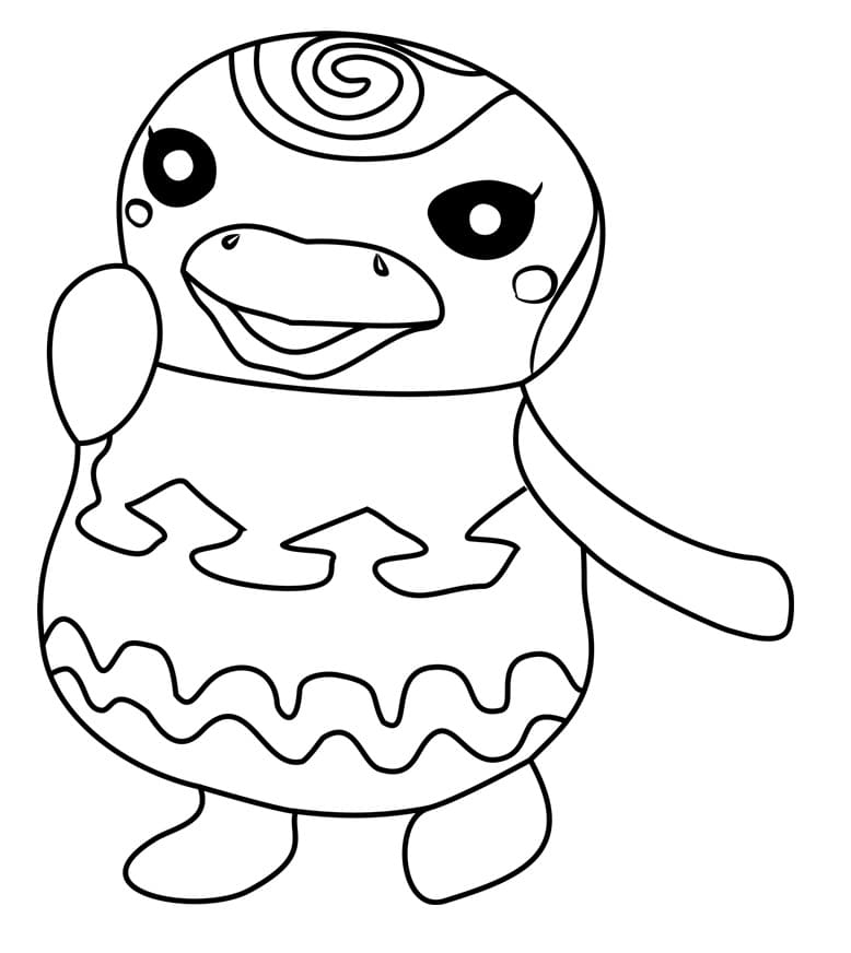 Druckbare Animal Crossing Bilder für Kinder ausmalbilder