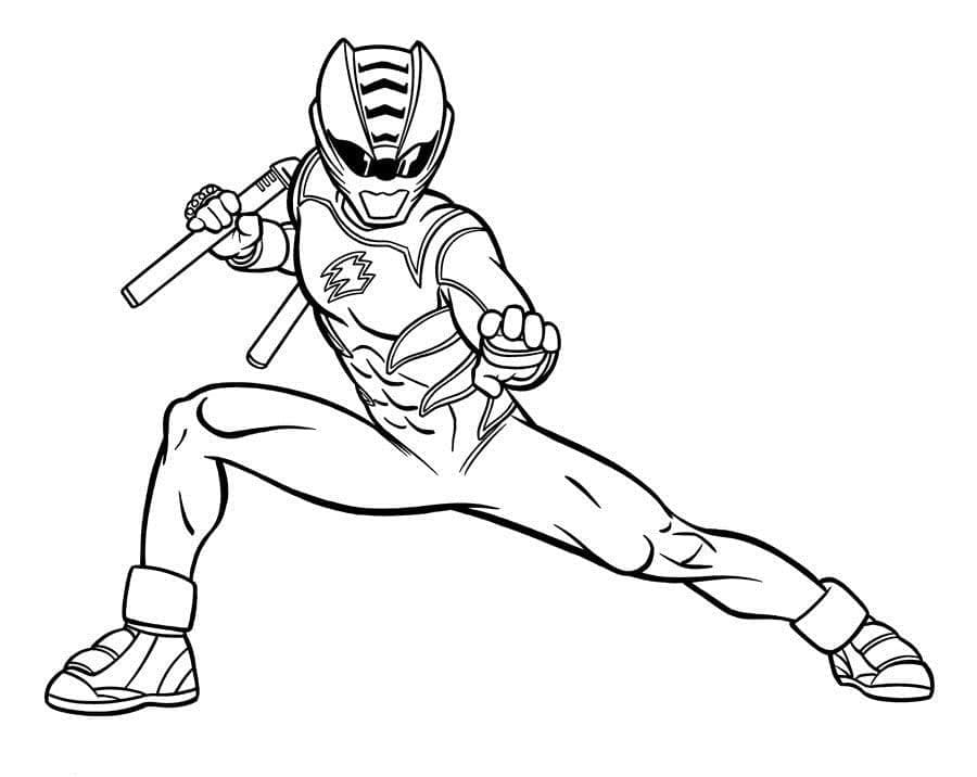 Druckbare Power Rangers für Kinder ausmalbilder