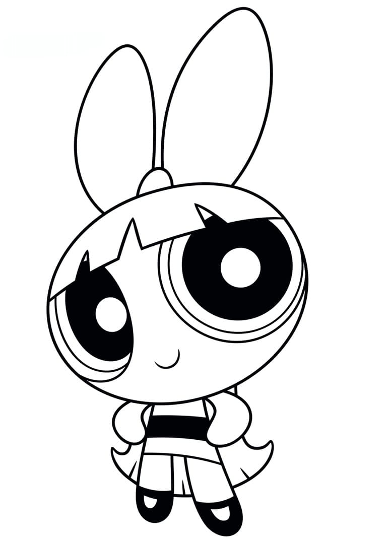 Druckbare Powerpuff Girls kostenlos ausmalbilder