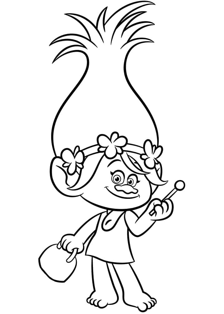 Trolls ausmalbilder