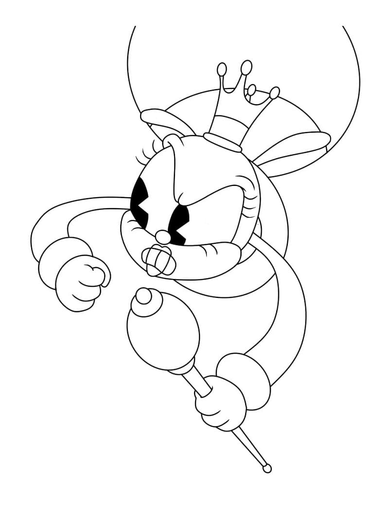 Druckbarer Cuphead ausmalbilder