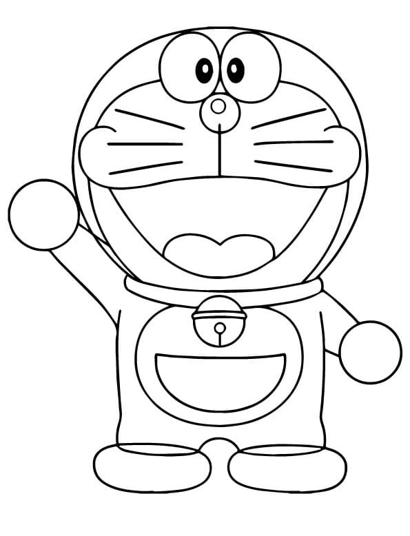 Druckbarer Doraemon ausmalbilder