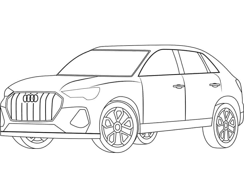 Druckbares Audi Bild ausmalbilder