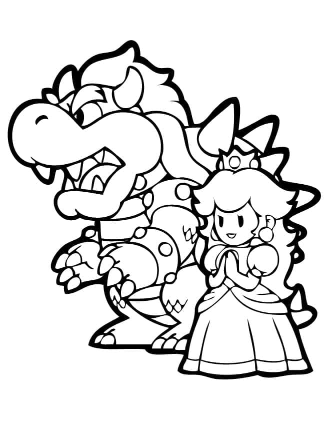 Druckbares Bowser Bild ausmalbilder