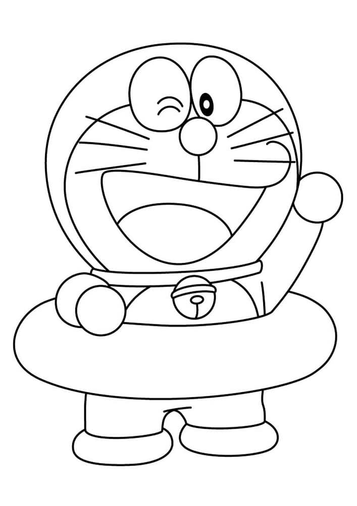 Druckbares Doraemon-Bild ausmalbilder