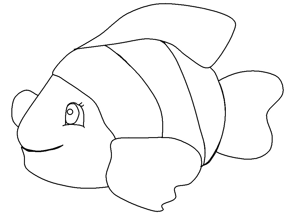 Druckbares Fisch Bild ausmalbilder