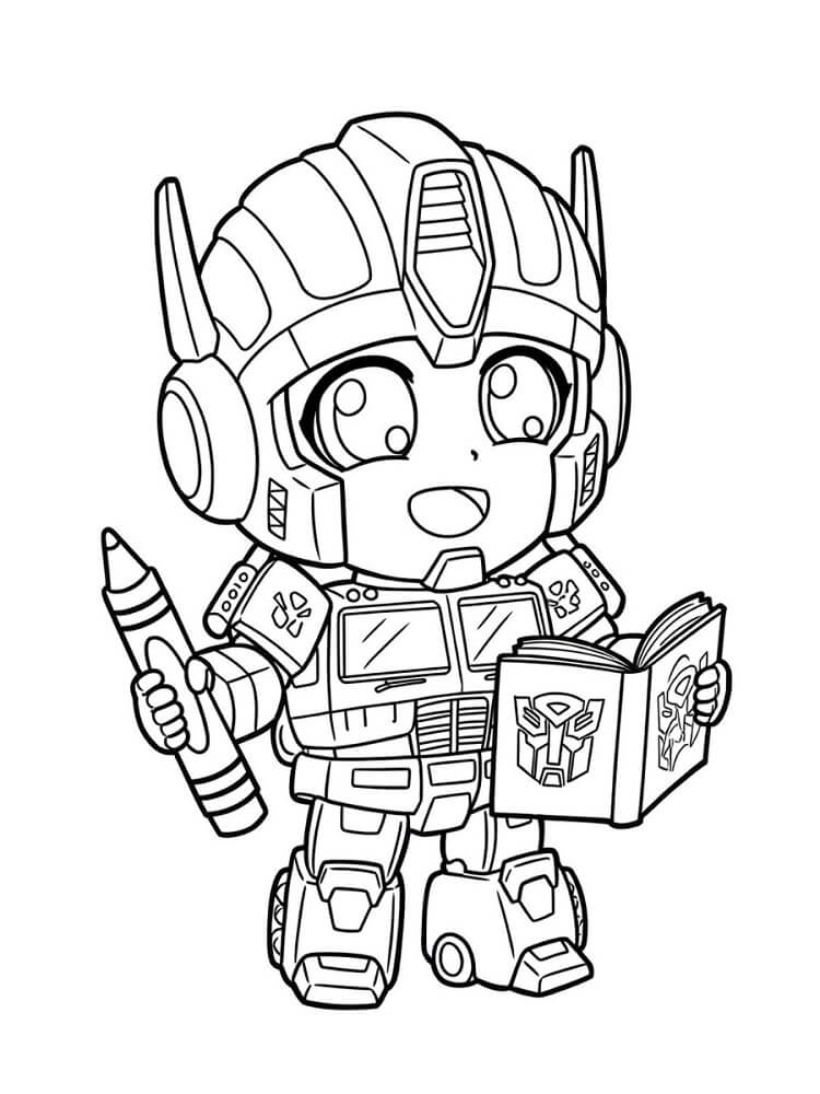 Druckbares Optimus Prime Bild ausmalbilder