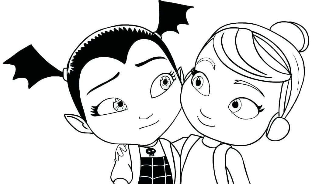 Druckbares Vampirina Bild ausmalbilder