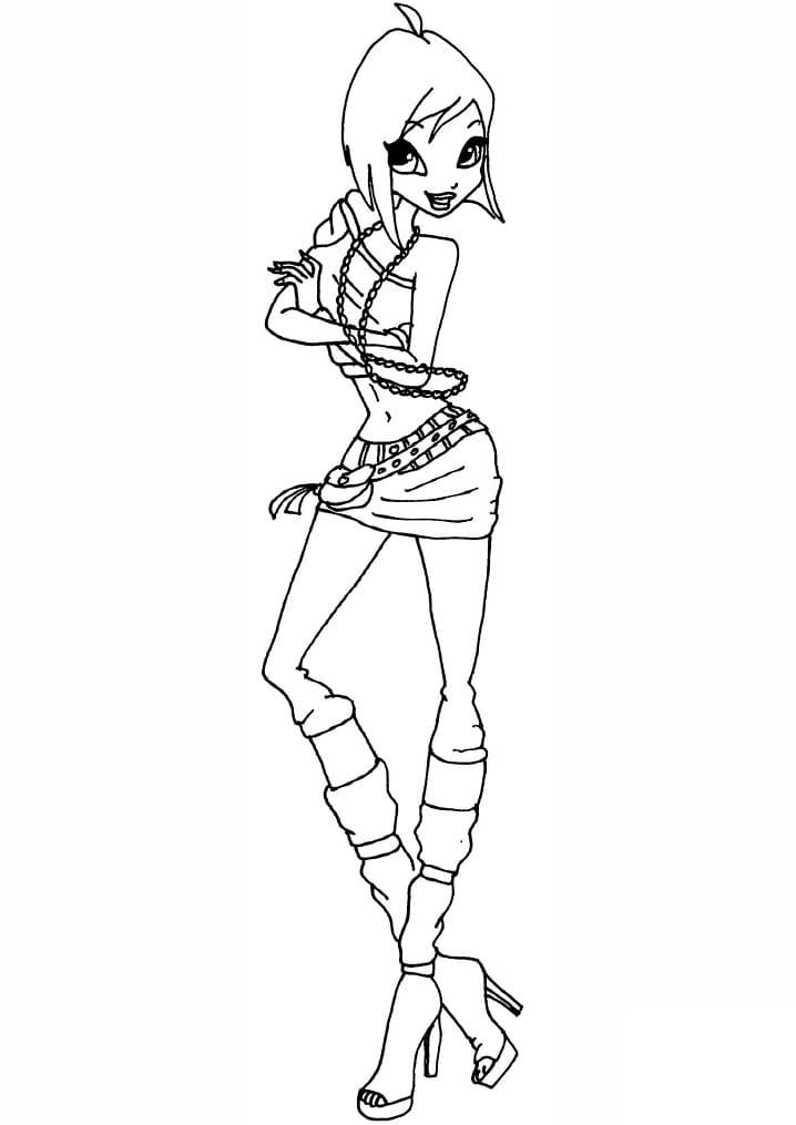 Druckbares Winx-Club-Bild ausmalbilder