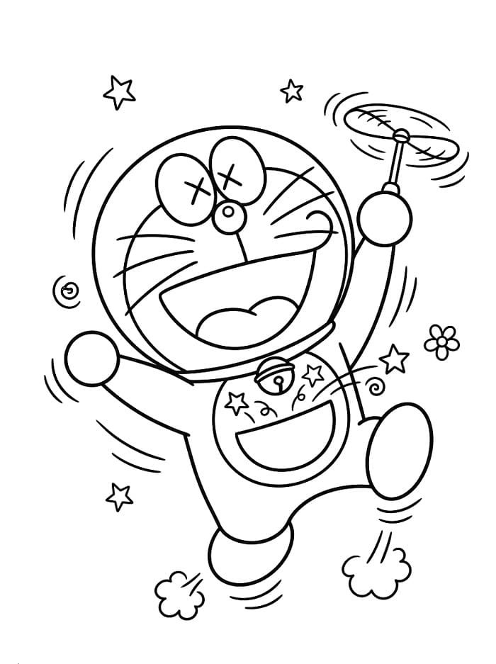 Einfacher Doraemon ausmalbilder