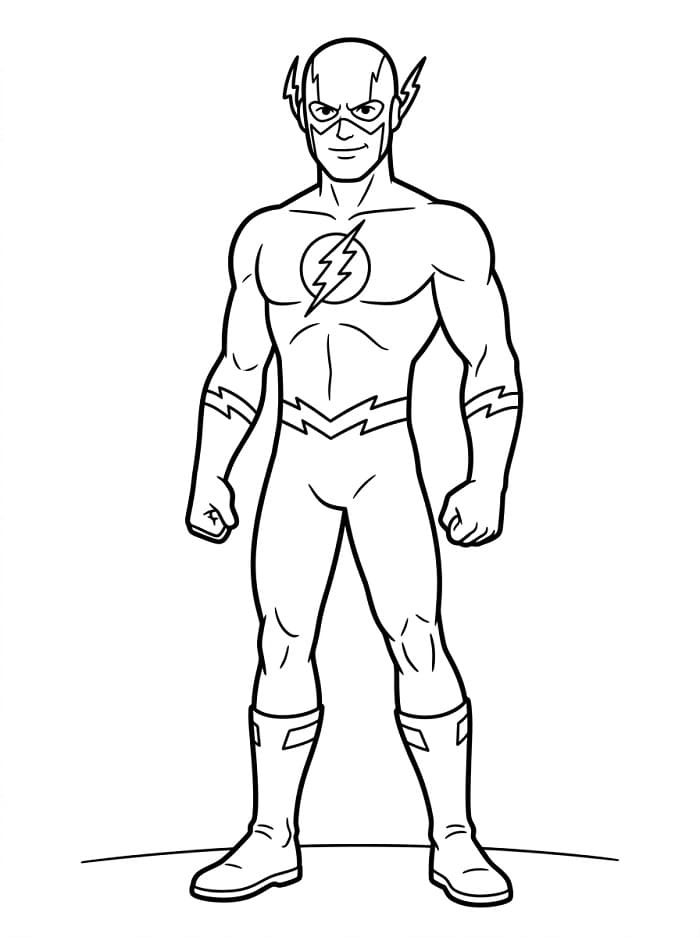 Einfacher Flash ausmalbilder