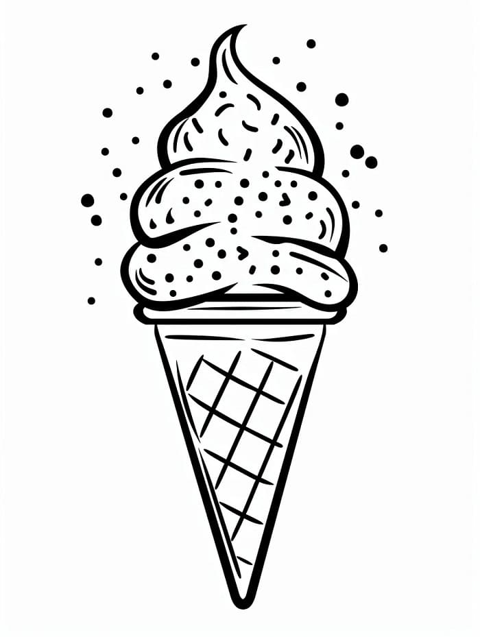 Eis Bild ausmalbilder