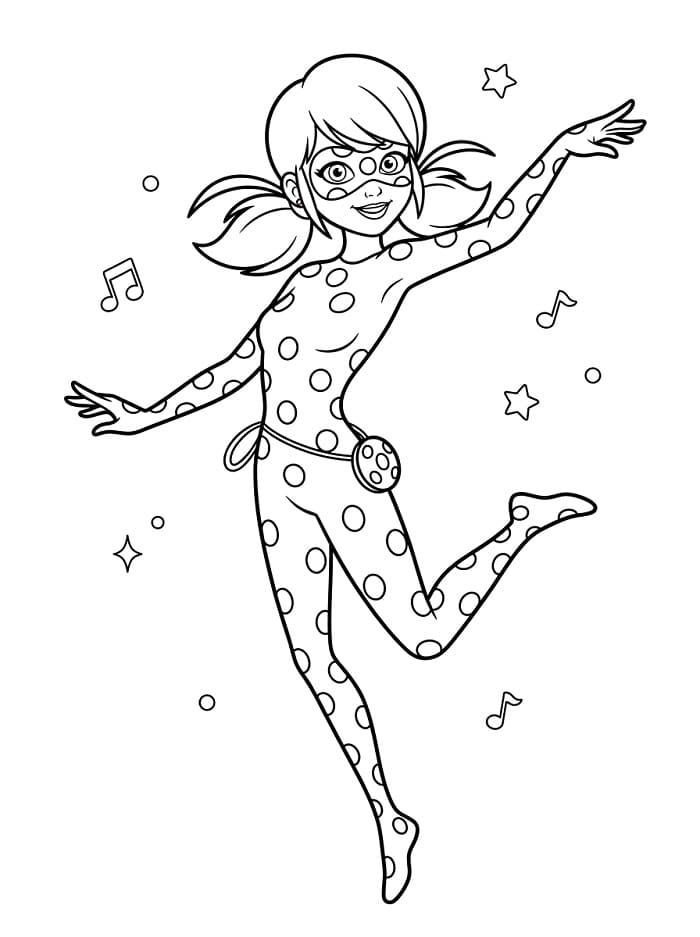 Erstaunliche Miraculous Ladybug ausmalbilder