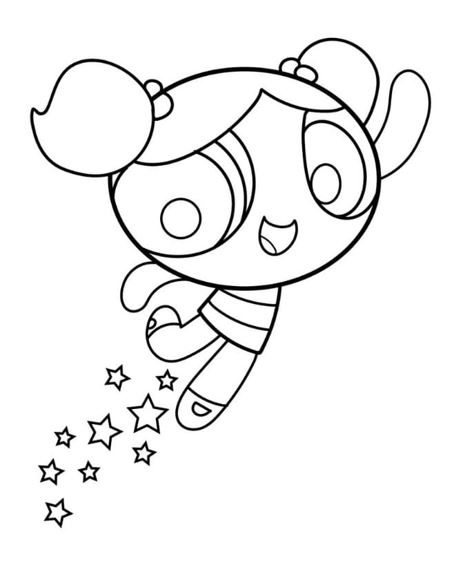 Erstaunliche Powerpuff Girls ausmalbilder