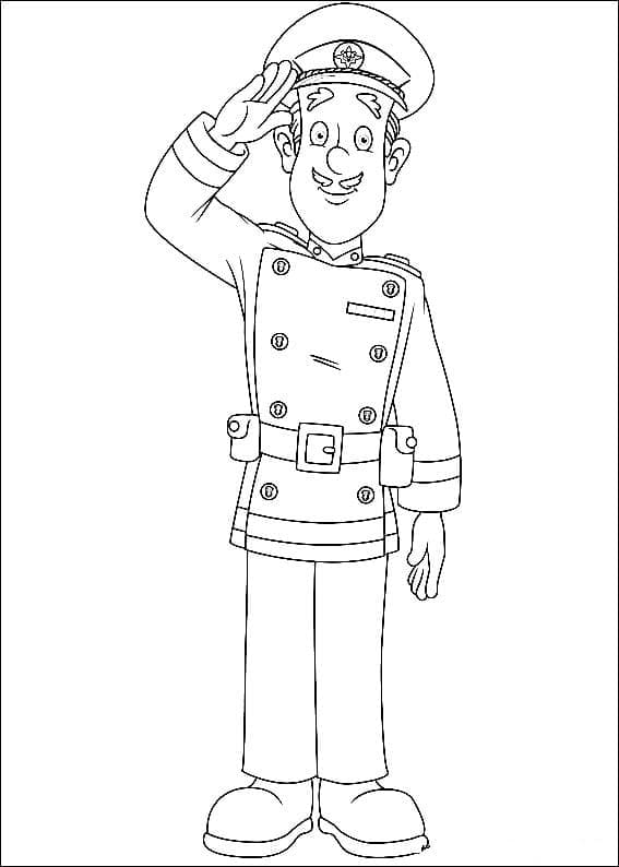 Feuerwehrmann Sam 1 ausmalbilder