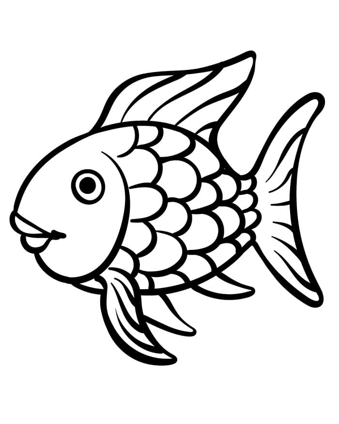 Fisch im Ozean ausmalbilder