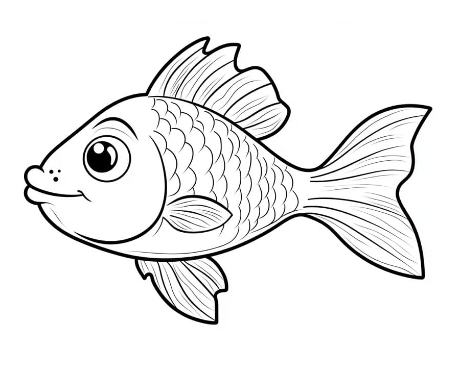 Fisch zum Ausdrucken ausmalbilder