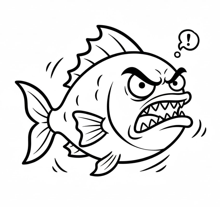 Fisch zum Drucken ausmalbilder