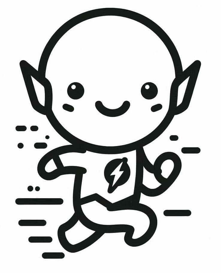 Flash für 6-jährige Kinder ausmalbilder