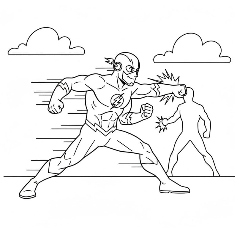 Flash gratis ausmalbilder