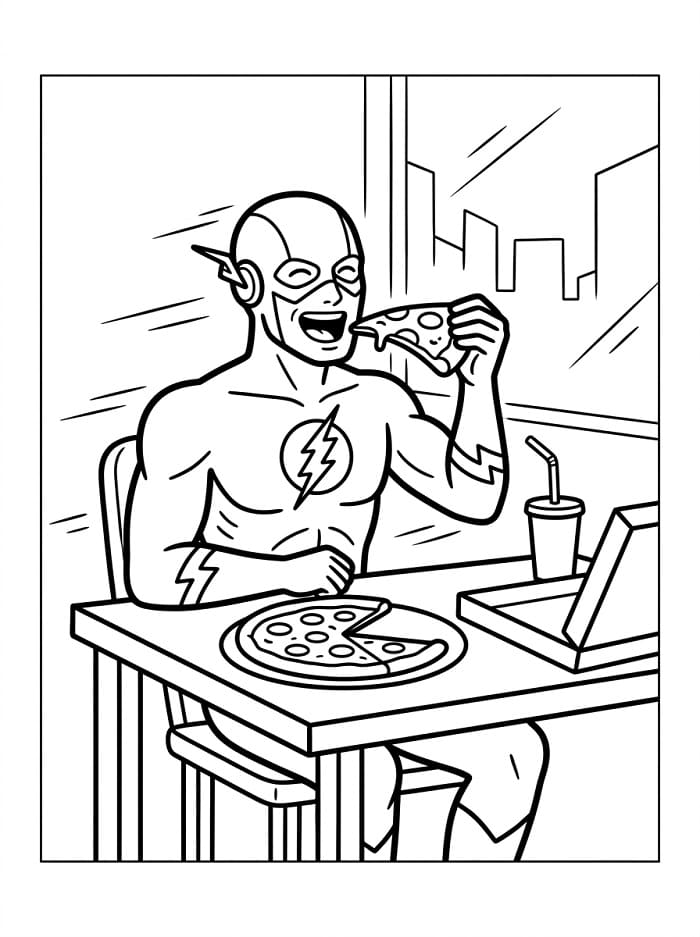 Flash ist erstaunlich ausmalbilder