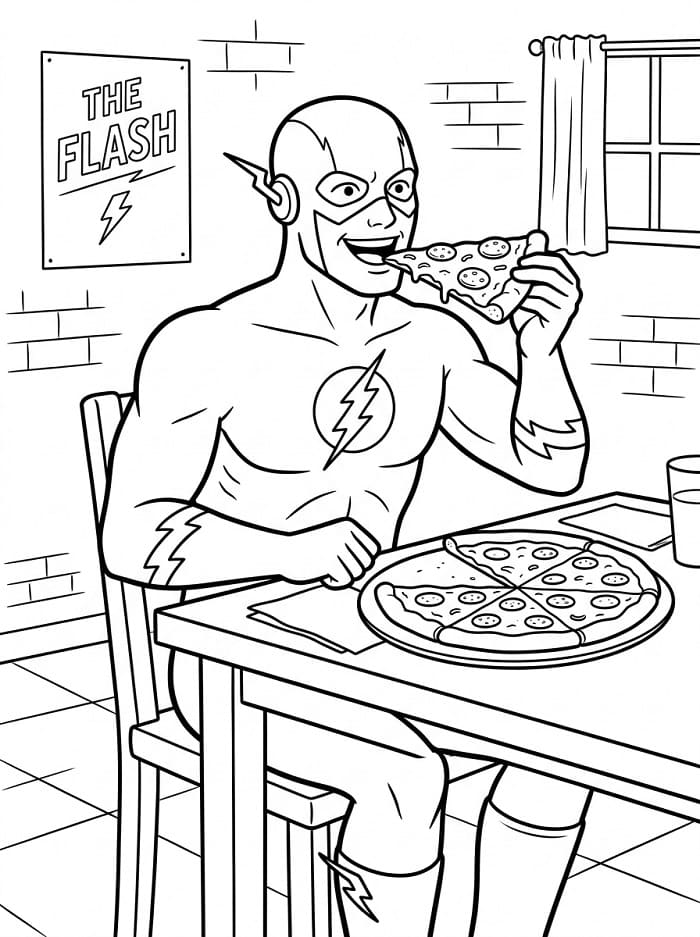 Flash ist fantastisch ausmalbilder