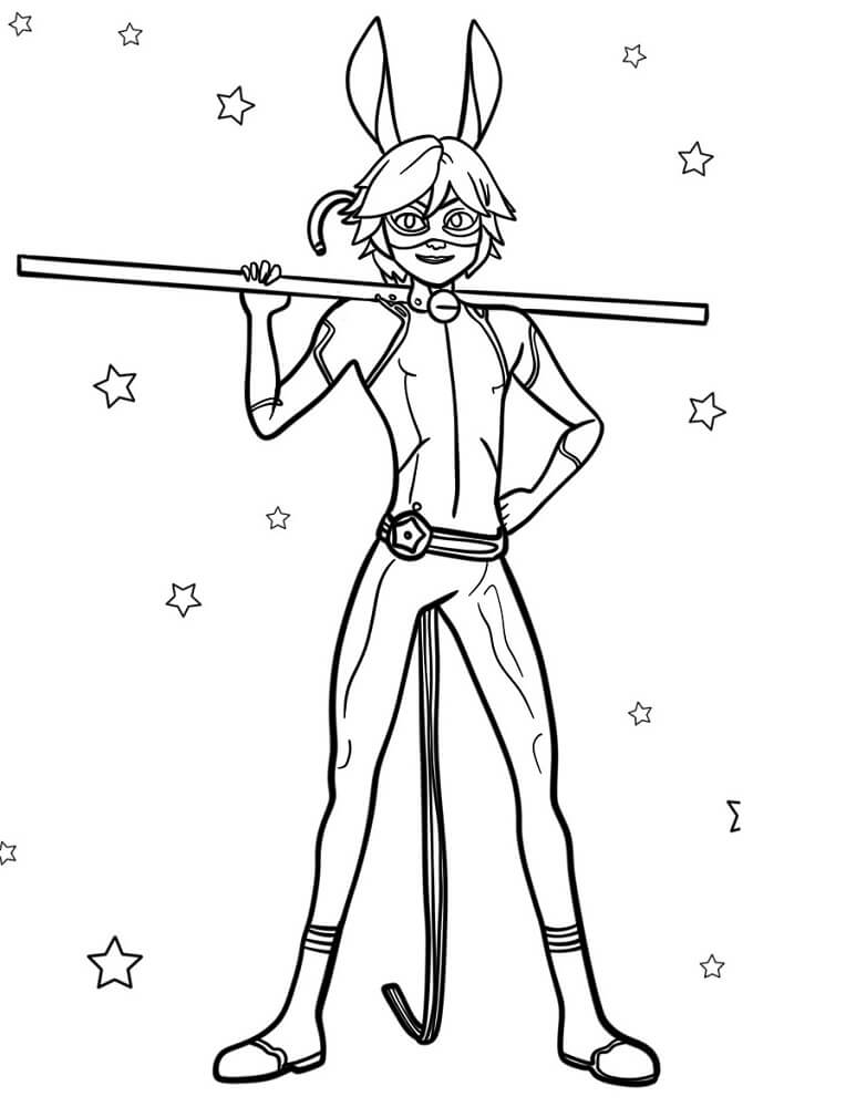 Frei druckbare Miraculous Ladybug ausmalbilder