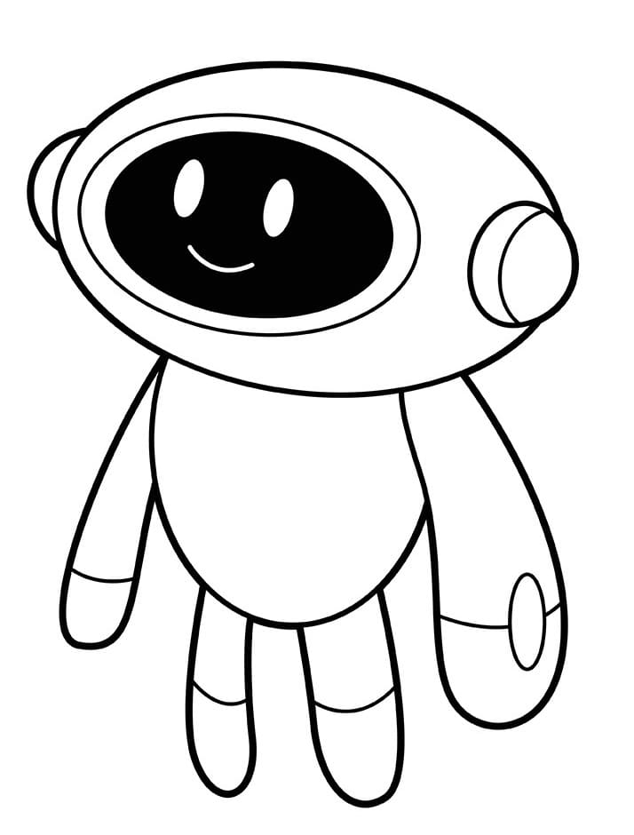 Gratis Roboter für Kinder ausmalbilder