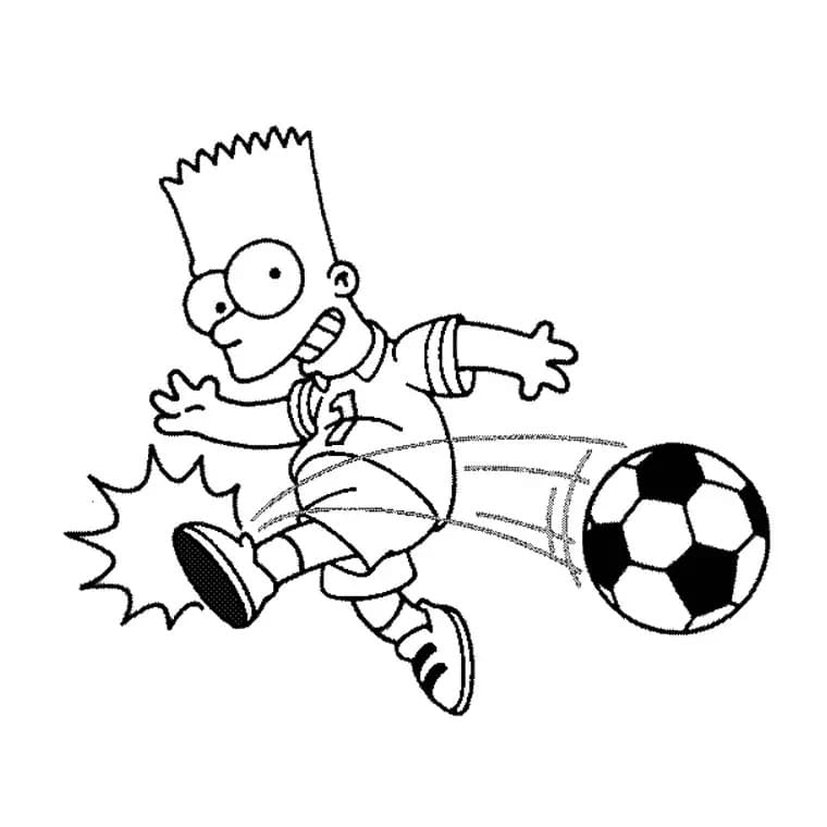 Gratis Simpsons für Kinder ausmalbilder