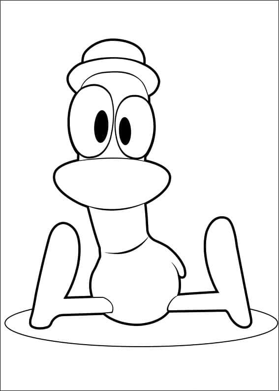 Gratis ausdruckbare Pocoyo ausmalbilder